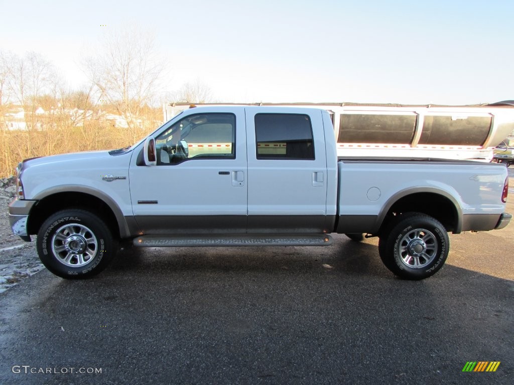 Oxford White Ford F350 Super Duty