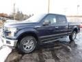2016 Blue Jeans Ford F150 XLT SuperCrew 4x4  photo #4