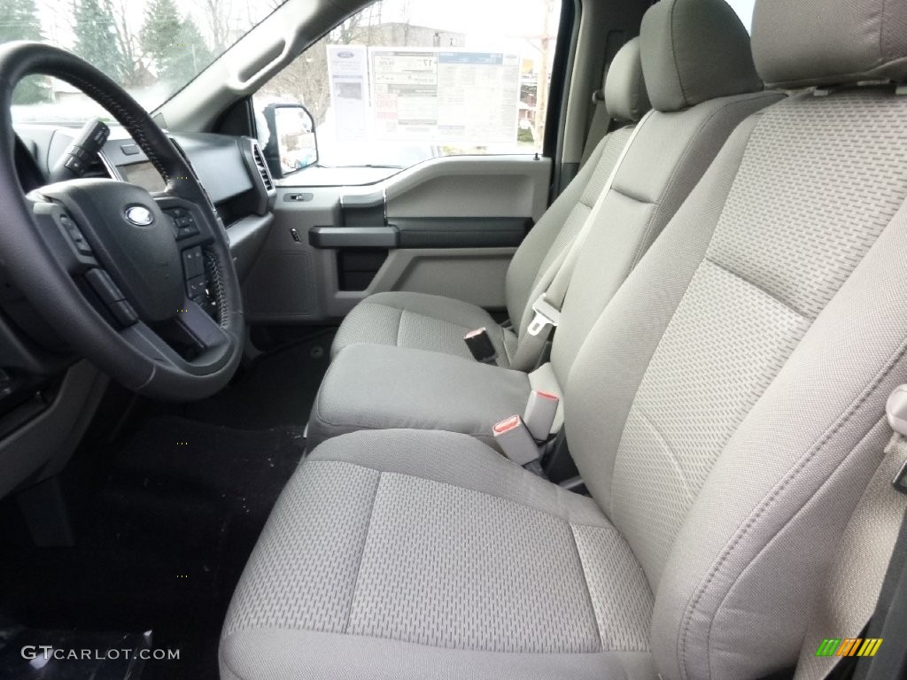 2016 F150 XLT SuperCrew 4x4 - Blue Jeans / Medium Earth Gray photo #12