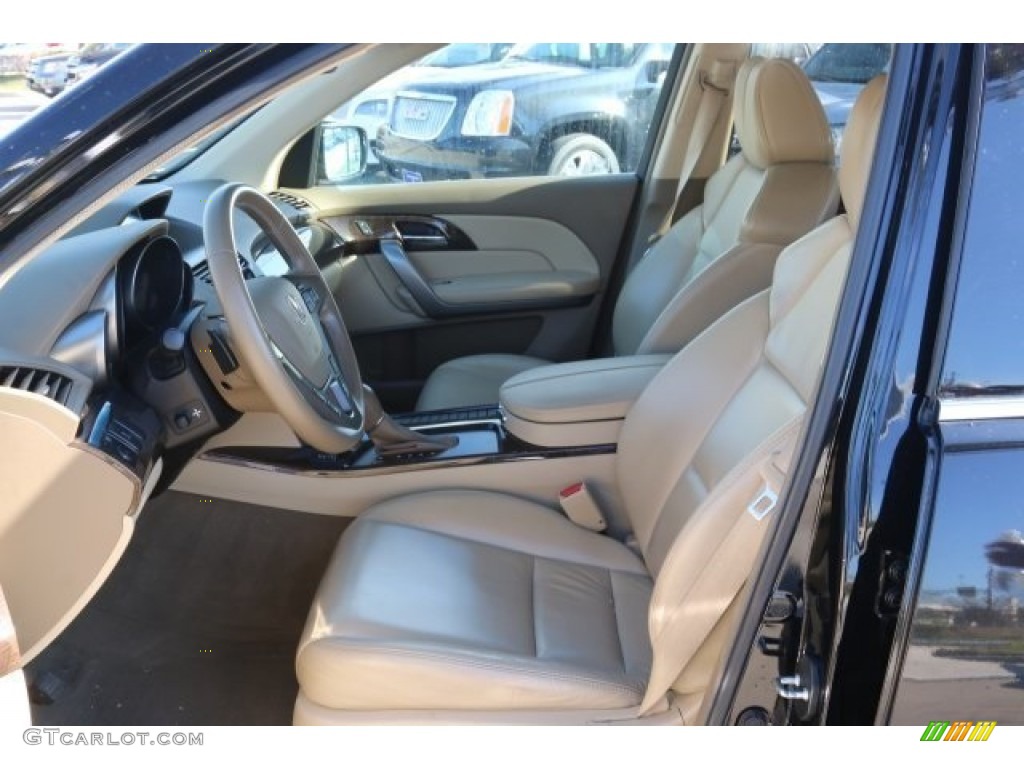 2011 MDX Technology - Crystal Black Pearl / Taupe photo #15