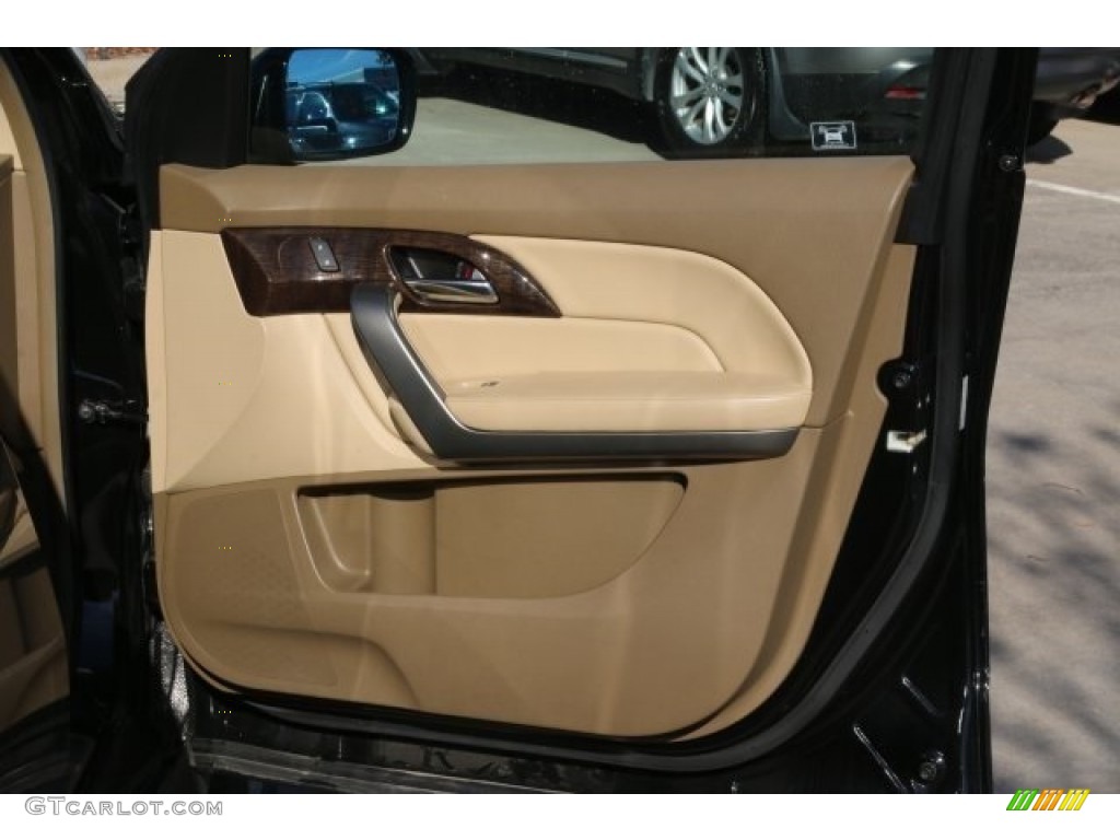 2011 MDX Technology - Crystal Black Pearl / Taupe photo #23