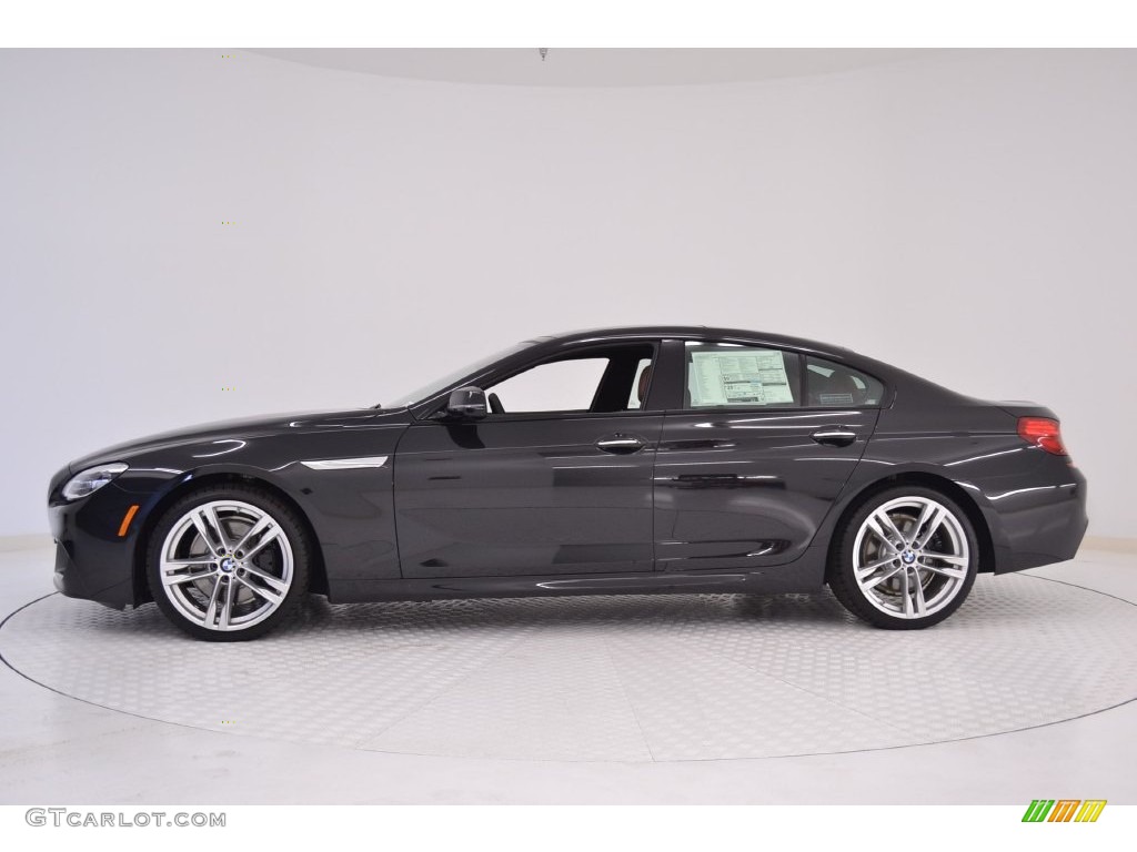 Black Sapphire Metallic 2016 BMW 6 Series 650i Gran Coupe Exterior Photo #110101646
