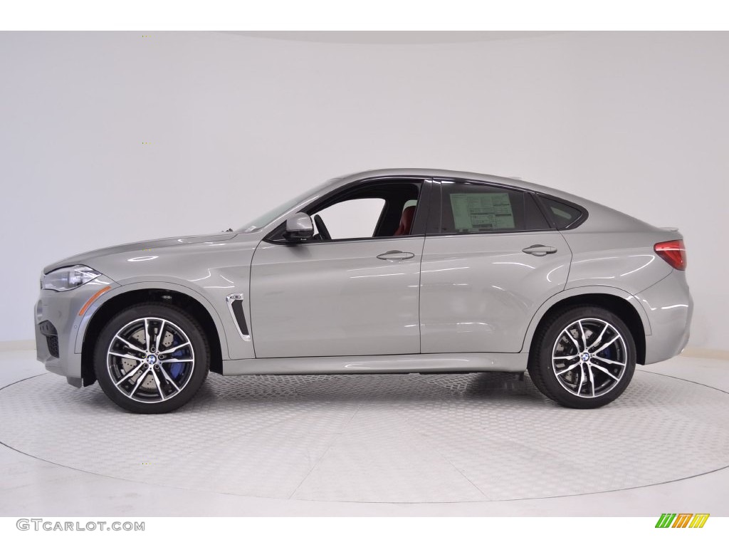Donington Grey Metallic 2016 BMW X6 M Standard X6 M Model Exterior Photo #110102036