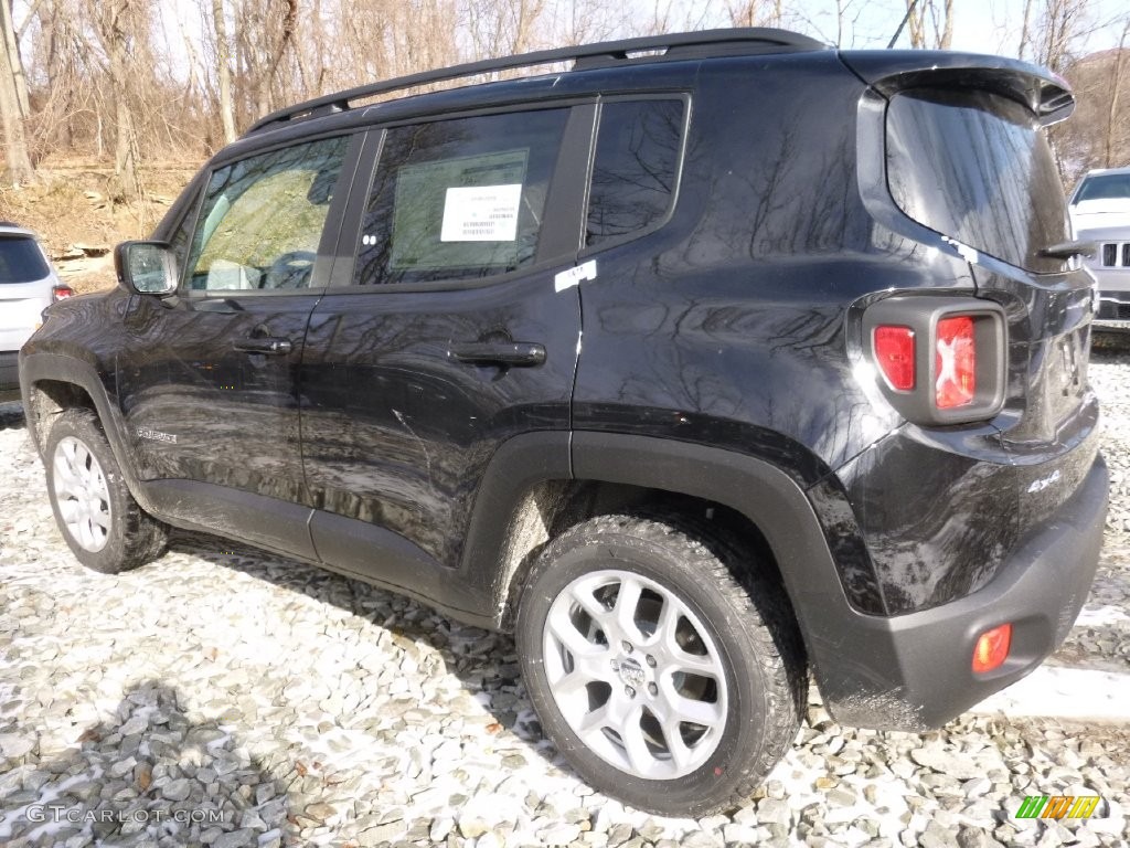 2016 Renegade Latitude 4x4 - Black / Black/Sandstorm photo #3