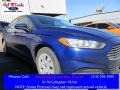 2013 Deep Impact Blue Metallic Ford Fusion S  photo #1