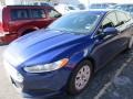 2013 Deep Impact Blue Metallic Ford Fusion S  photo #2