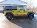 2007 Rescue Green Metallic Jeep Wrangler Unlimited X 4x4  photo #2