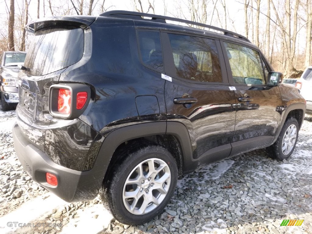 2016 Renegade Latitude 4x4 - Black / Black/Sandstorm photo #6