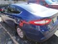 2013 Deep Impact Blue Metallic Ford Fusion S  photo #4