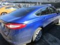2013 Deep Impact Blue Metallic Ford Fusion S  photo #6