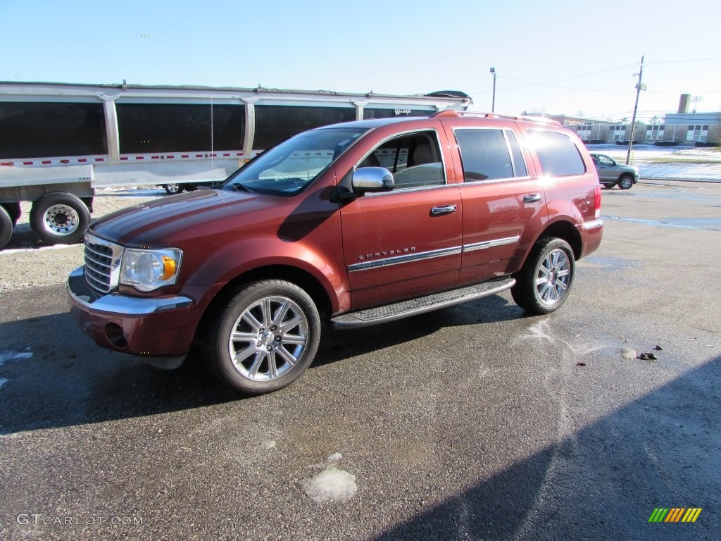 Cognac Crystal Pearl 2007 Chrysler Aspen Limited HEMI 4WD Exterior Photo #110104037