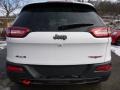 2016 Bright White Jeep Cherokee Trailhawk 4x4  photo #4