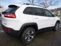 2016 Bright White Jeep Cherokee Trailhawk 4x4  photo #6