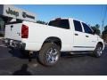 2007 Bright White Dodge Ram 1500 Laramie Quad Cab 4x4  photo #7