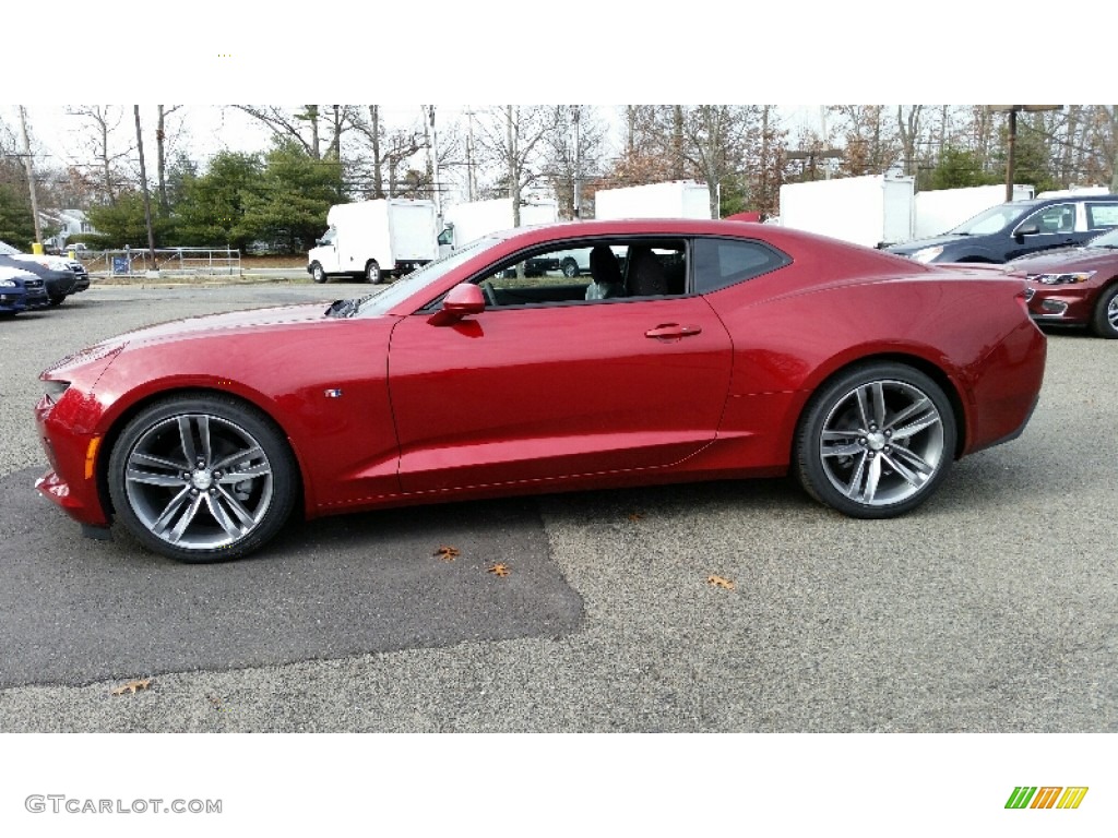 Garnet Red Tintcoat 2016 Chevrolet Camaro LT Coupe Exterior Photo #110107919