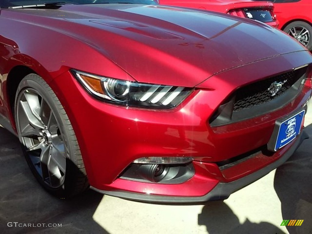 2016 Mustang GT Premium Coupe - Ruby Red Metallic / Ebony photo #2