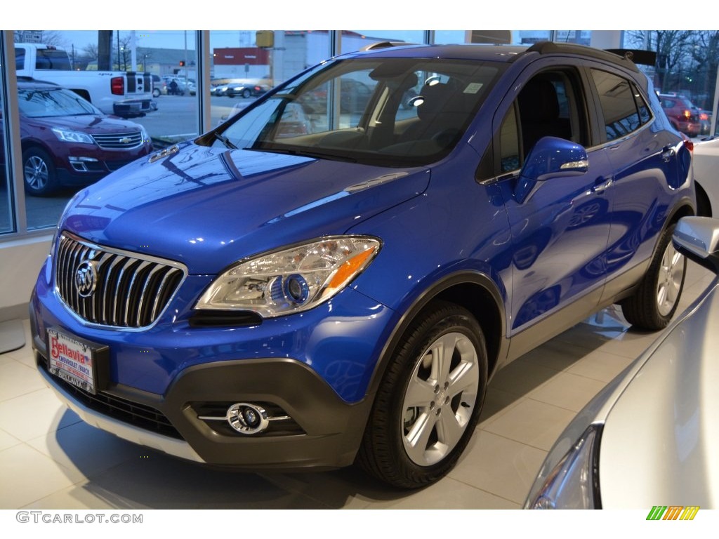 Coastal Blue Metallic 2016 Buick Encore Convenience AWD Exterior Photo #110108333