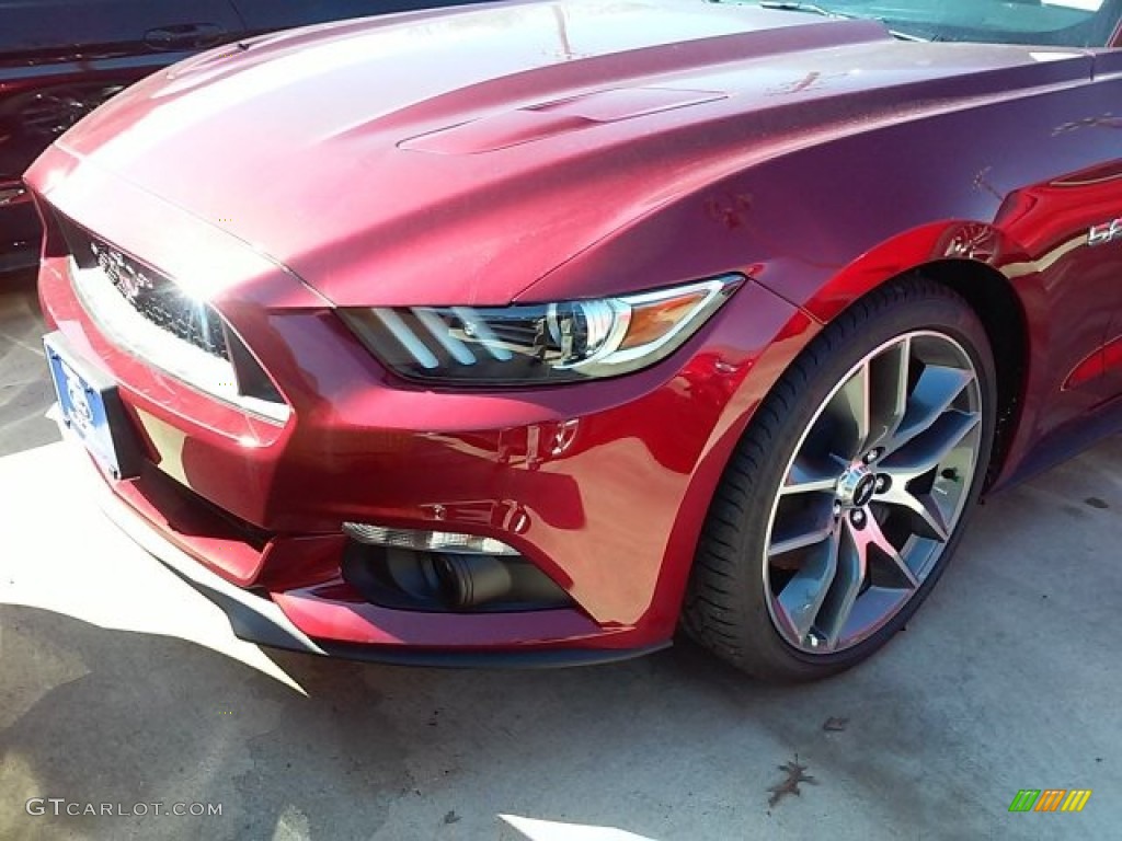 2016 Mustang GT Premium Coupe - Ruby Red Metallic / Ebony photo #6