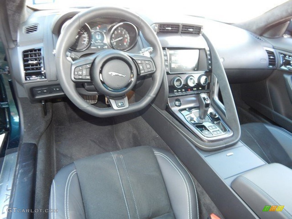 2016 F-TYPE R Coupe - British Racing Green Metallic / Jet photo #4
