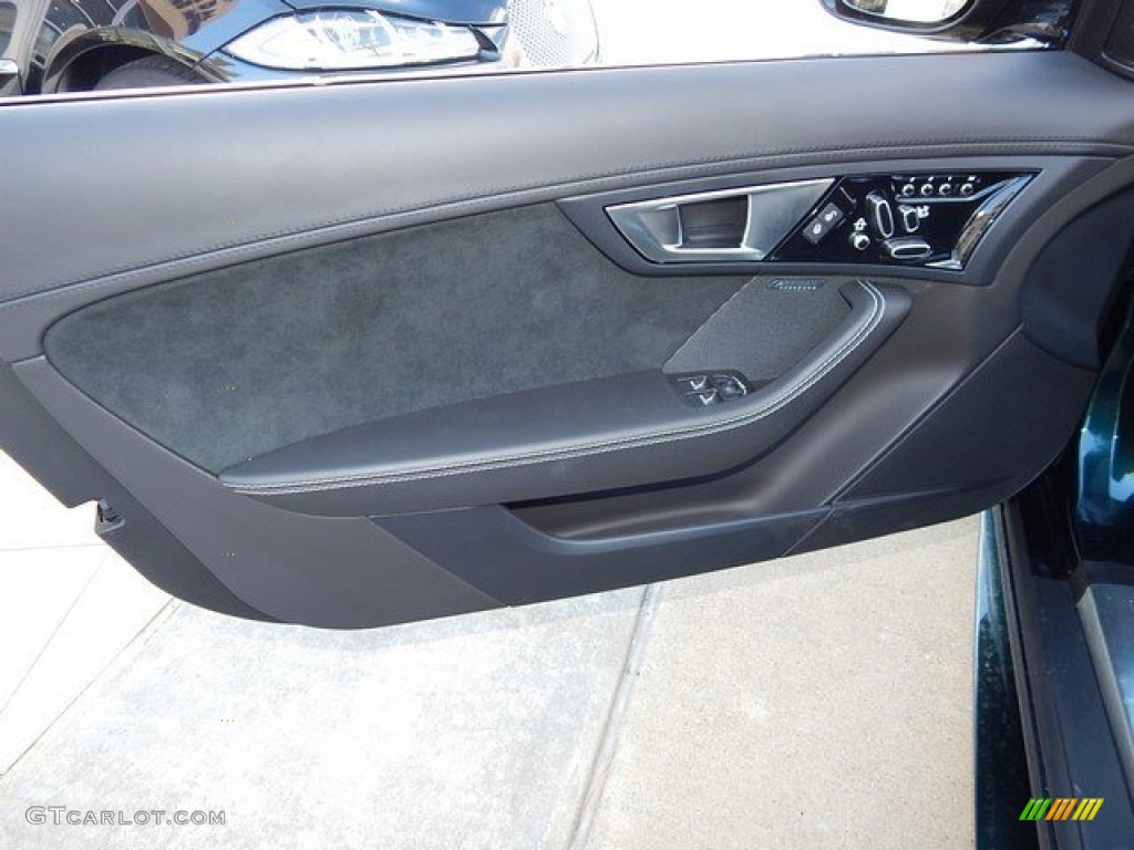 2016 F-TYPE R Coupe - British Racing Green Metallic / Jet photo #23