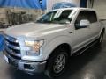 2016 Ingot Silver Ford F150 Lariat SuperCrew 4x4  photo #3