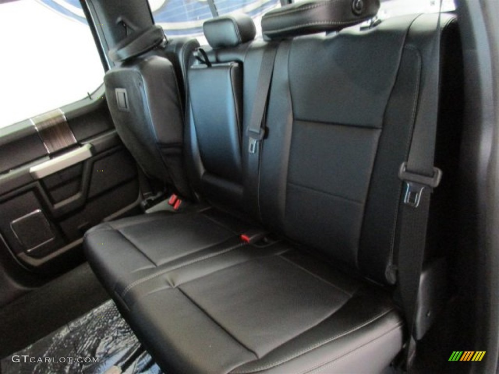 2016 F150 Lariat SuperCrew 4x4 - Ingot Silver / Black photo #11