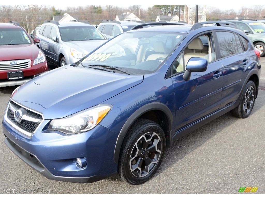 2013 XV Crosstrek 2.0 Limited - Marine Blue Pearl / Ivory photo #3