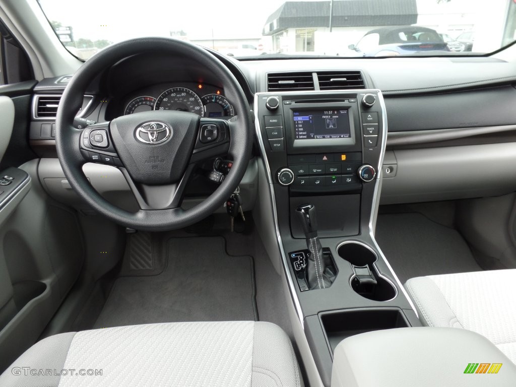 2015 Camry LE - Attitude Black Metallic / Ash photo #15