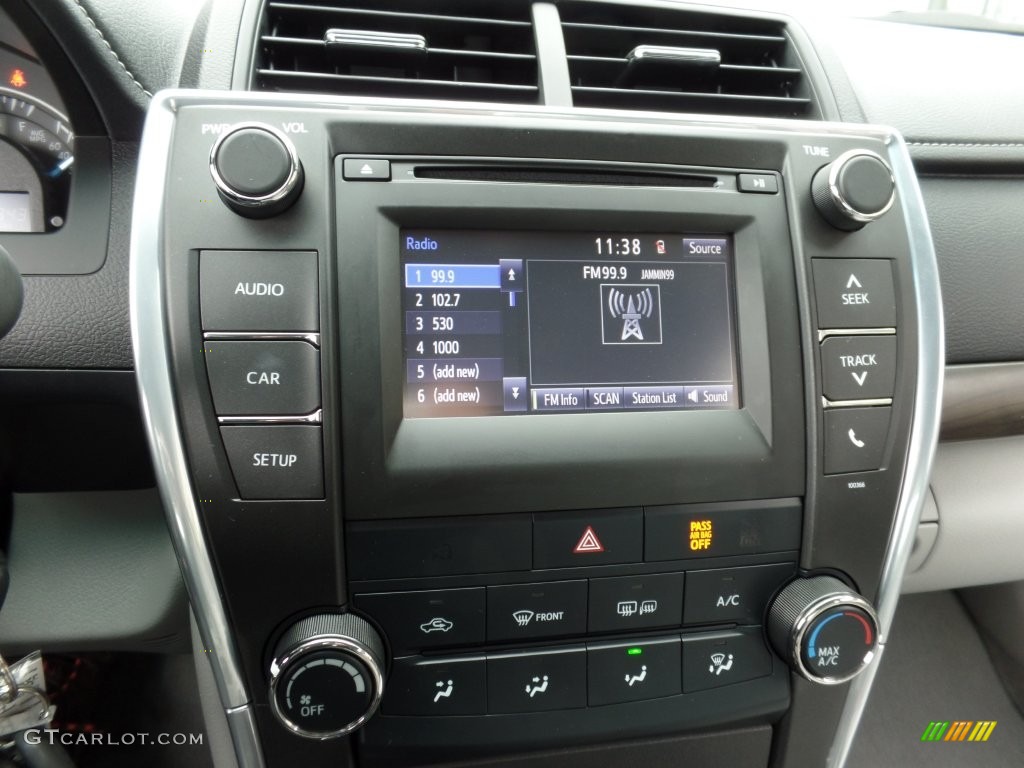 2015 Camry LE - Attitude Black Metallic / Ash photo #17