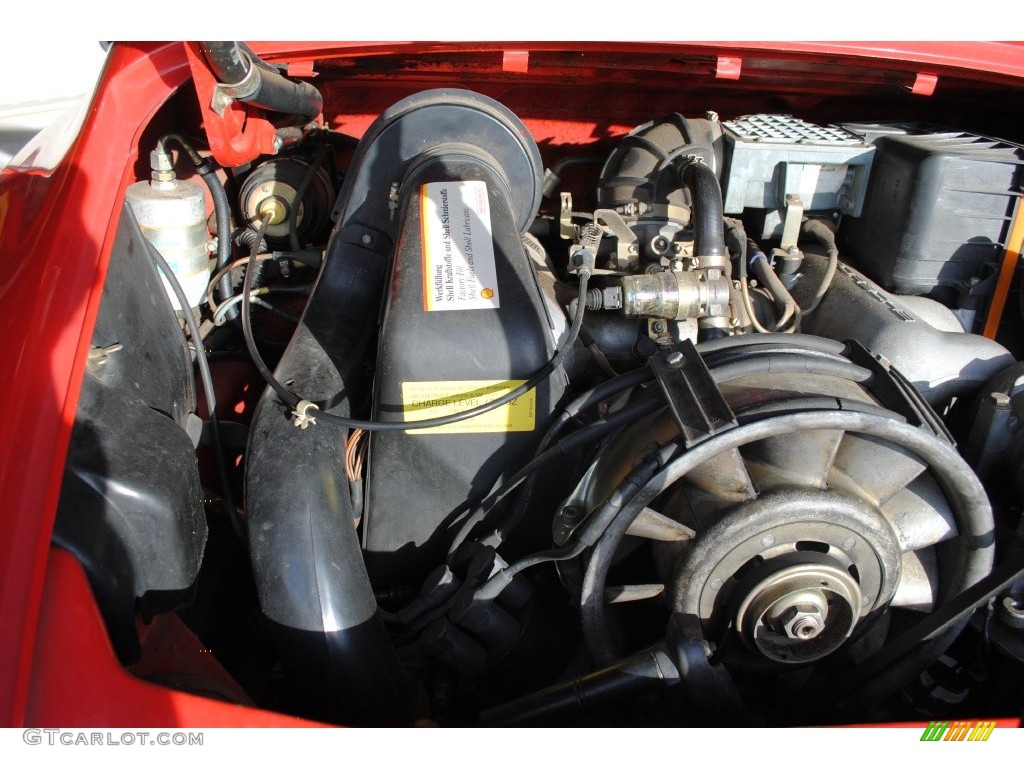 1987 Porsche 911 Carrera Cabriolet Engine Photos