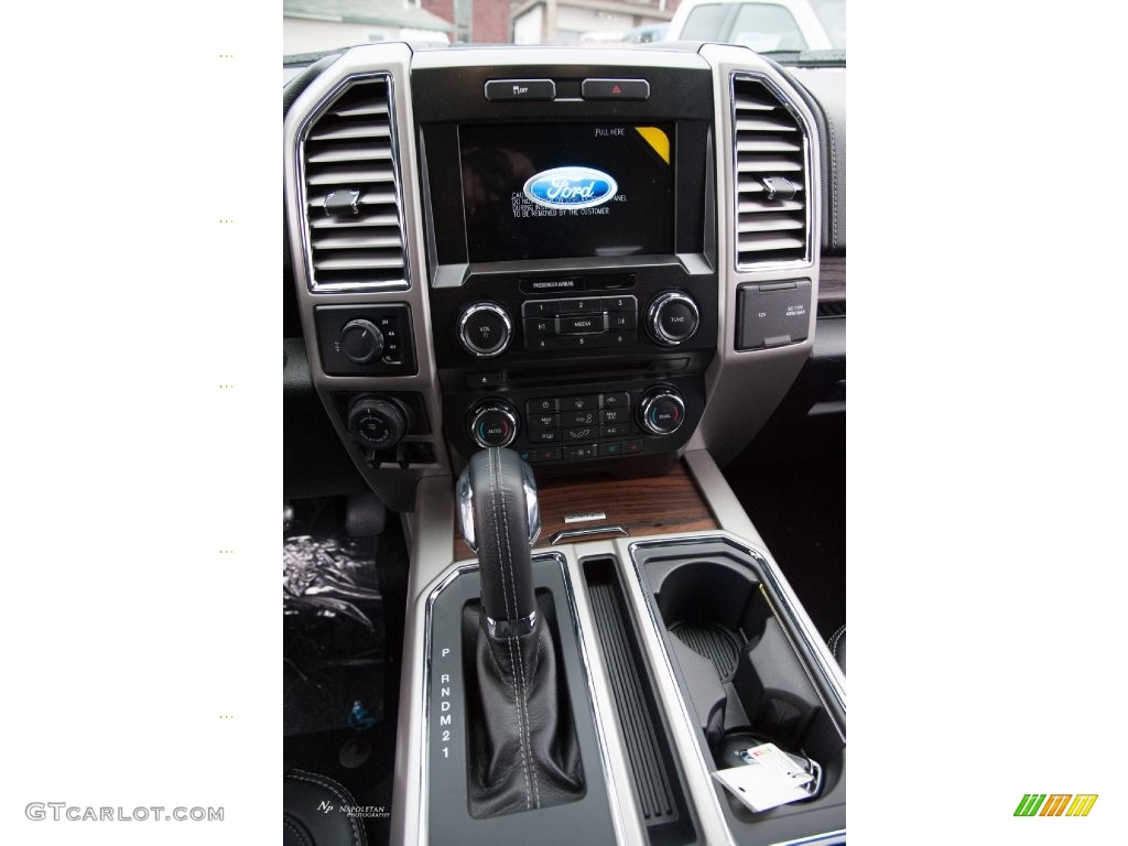 2016 F150 Lariat SuperCrew 4x4 - Ingot Silver / Black photo #15