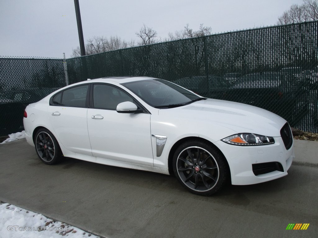 Polaris White Jaguar XF