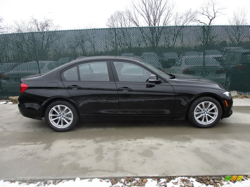 2016 3 Series 320i xDrive Sedan - Jet Black / Black photo #2