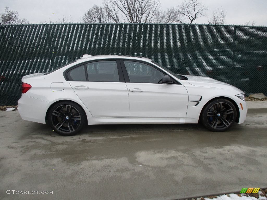Alpine White 2016 BMW M3 Sedan Exterior Photo #110121956