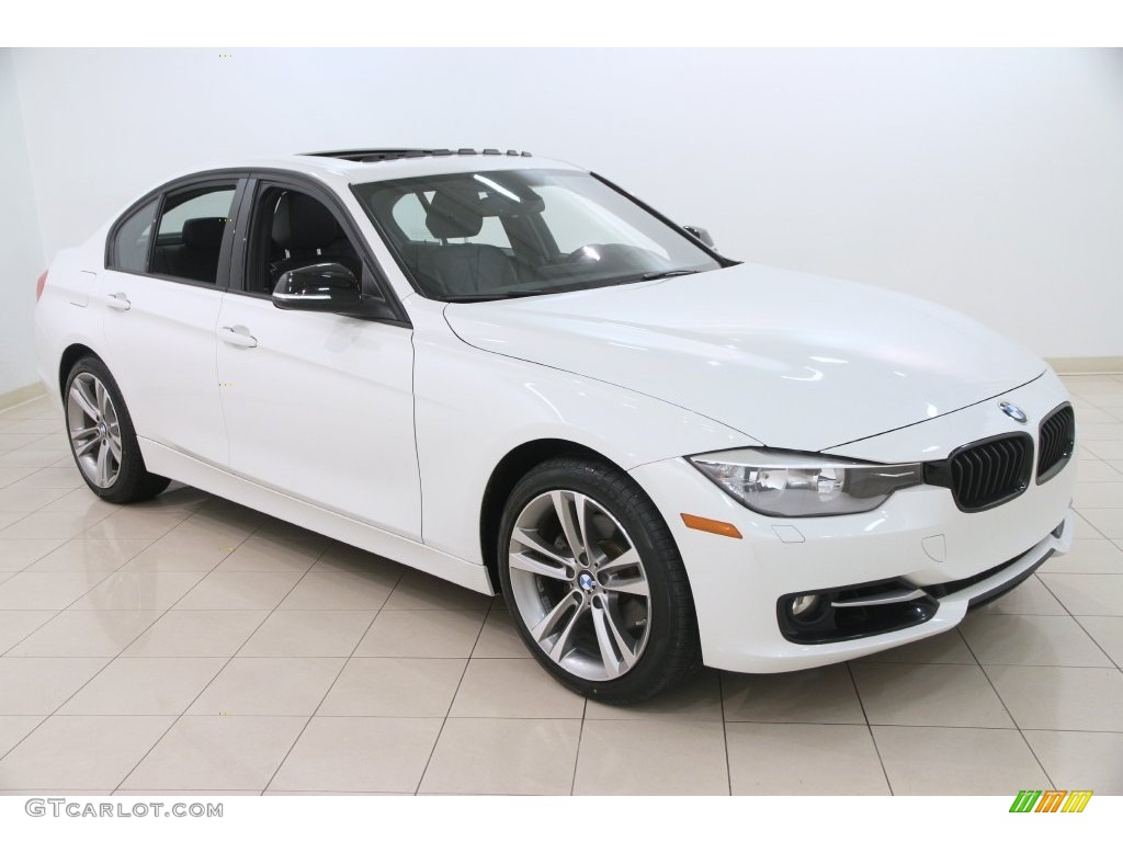 Alpine White BMW 3 Series
