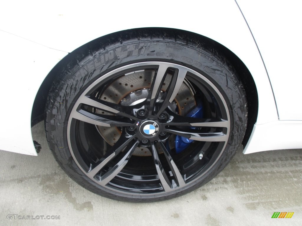 2016 M3 Sedan - Alpine White / Black photo #3