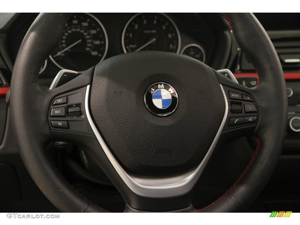 2013 3 Series 328i xDrive Sedan - Alpine White / Coral Red/Black photo #7