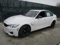 2016 Alpine White BMW M3 Sedan  photo #8