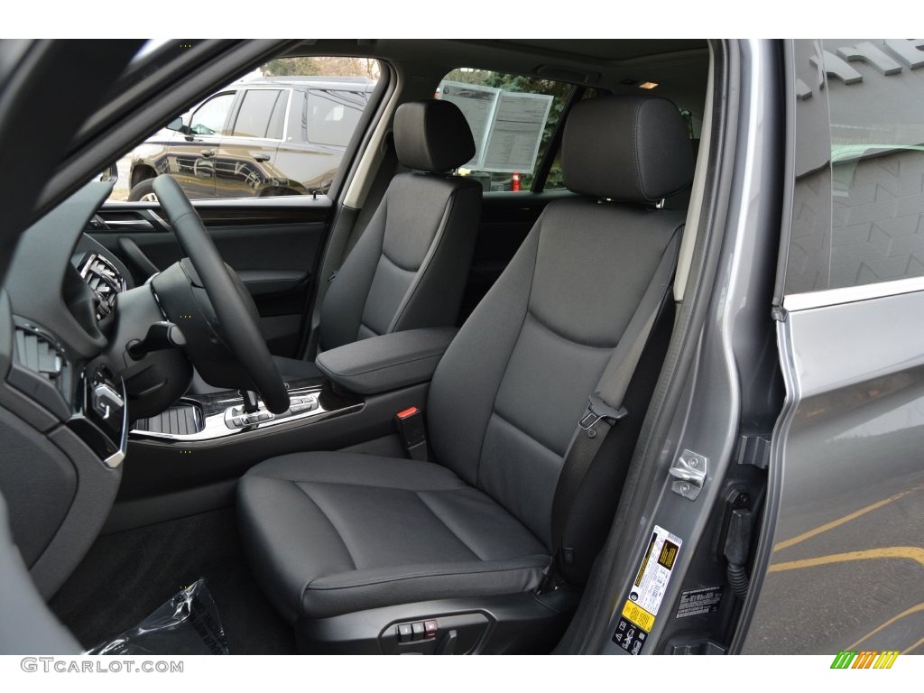 2016 X3 xDrive28i - Space Grey Metallic / Black photo #13