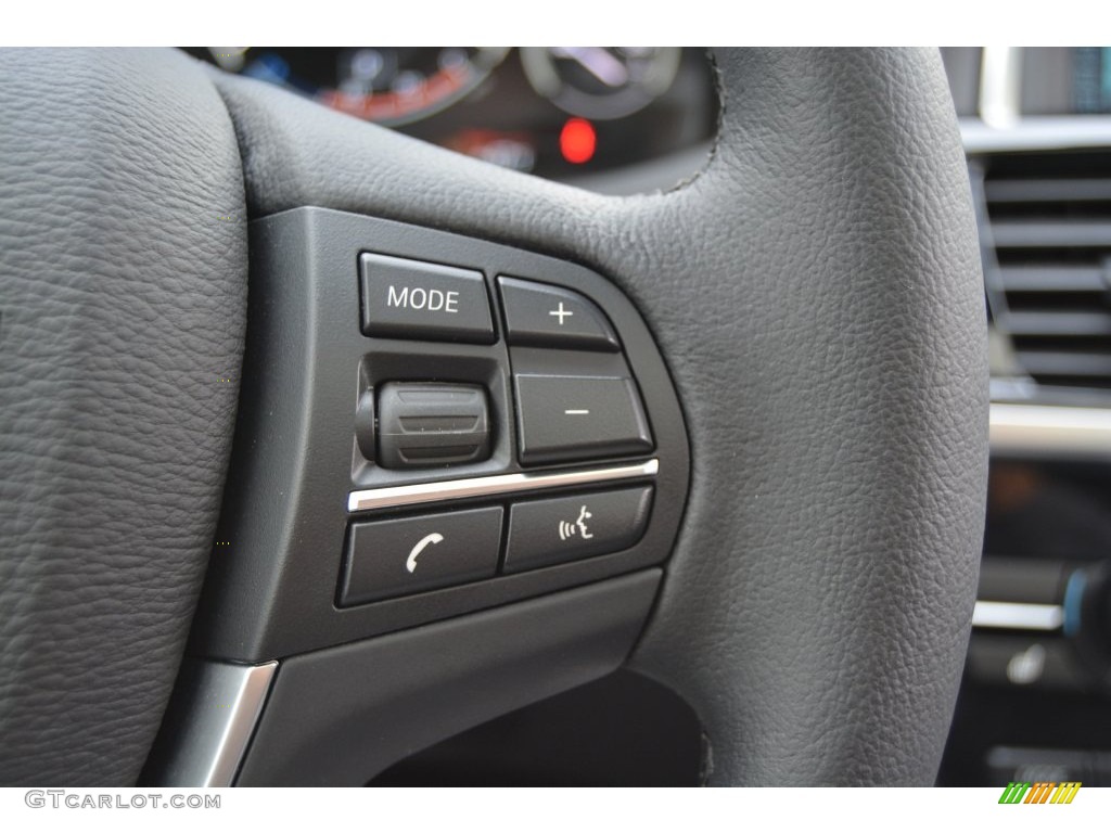 2016 X3 xDrive28i - Space Grey Metallic / Black photo #20