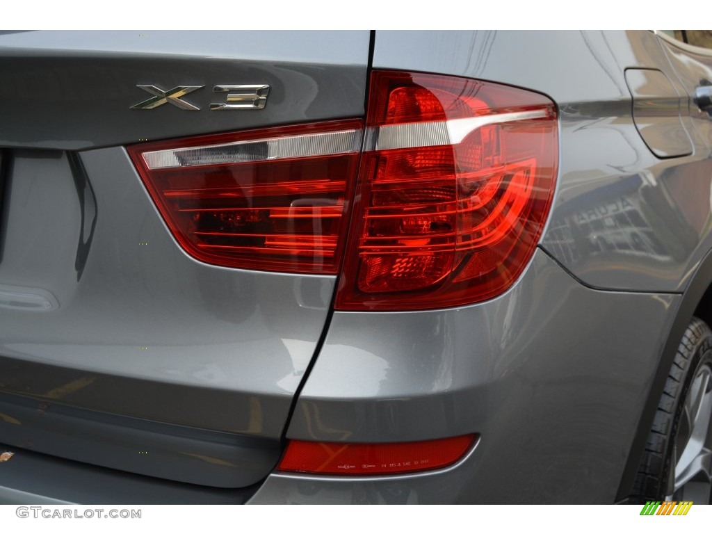 2016 X3 xDrive28i - Space Grey Metallic / Black photo #23
