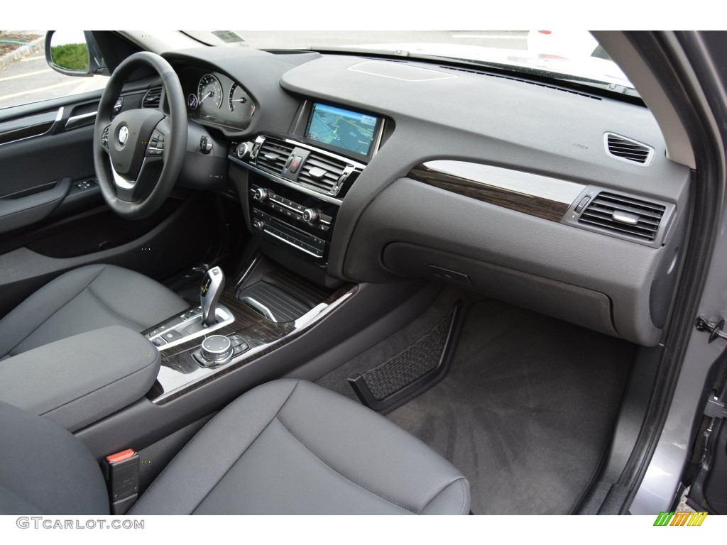 2016 X3 xDrive28i - Space Grey Metallic / Black photo #27