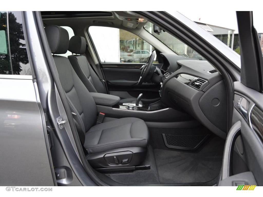 2016 X3 xDrive28i - Space Grey Metallic / Black photo #28