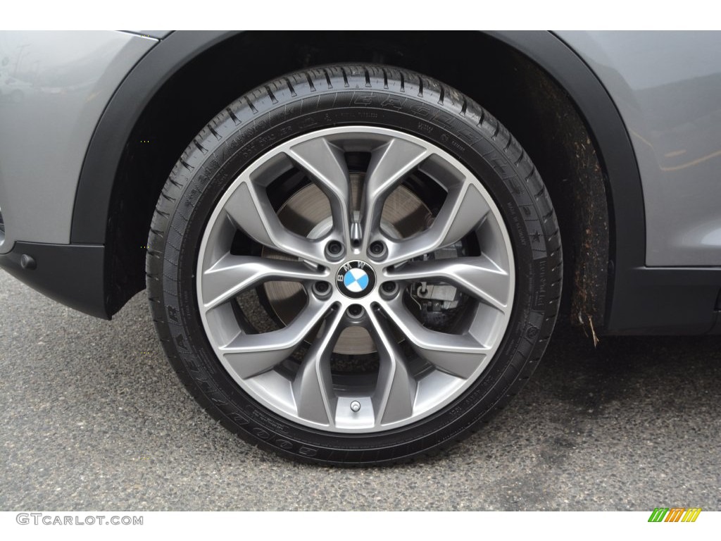2016 X3 xDrive28i - Space Grey Metallic / Black photo #32