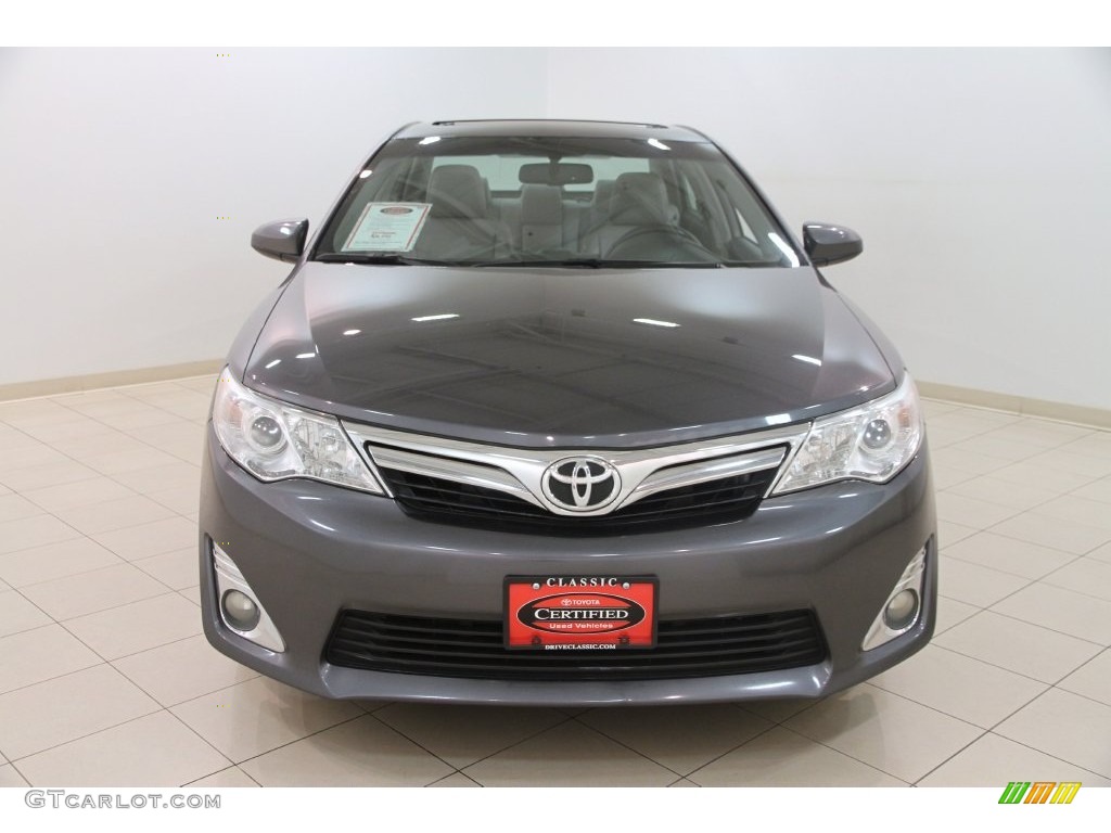 2013 Camry XLE - Magnetic Gray Metallic / Ash photo #2