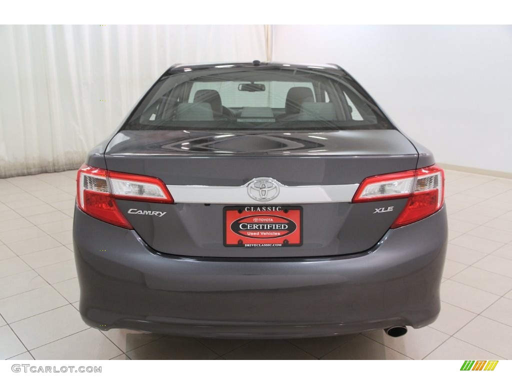 2013 Camry XLE - Magnetic Gray Metallic / Ash photo #15