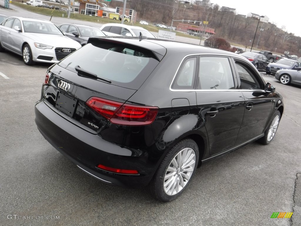 Brilliant Black 2016 Audi A3 Sportback e-tron Premium Exterior Photo #110125820