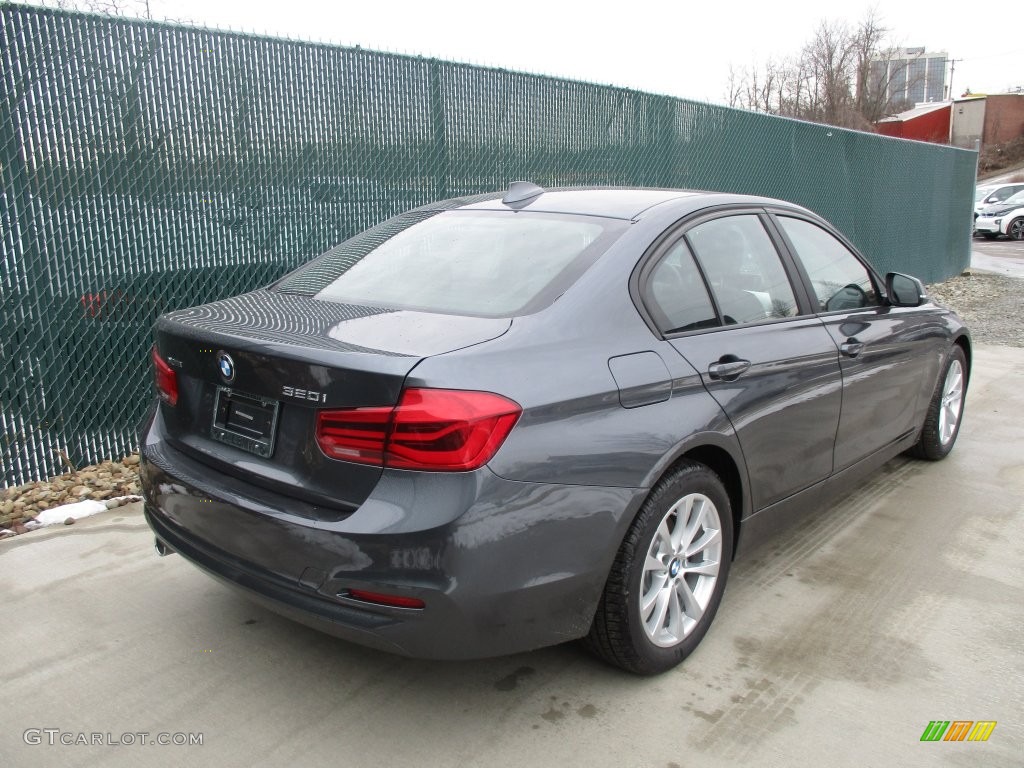 2016 3 Series 320i xDrive Sedan - Mineral Grey Metallic / Black photo #4