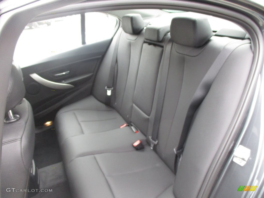 2016 3 Series 320i xDrive Sedan - Mineral Grey Metallic / Black photo #14