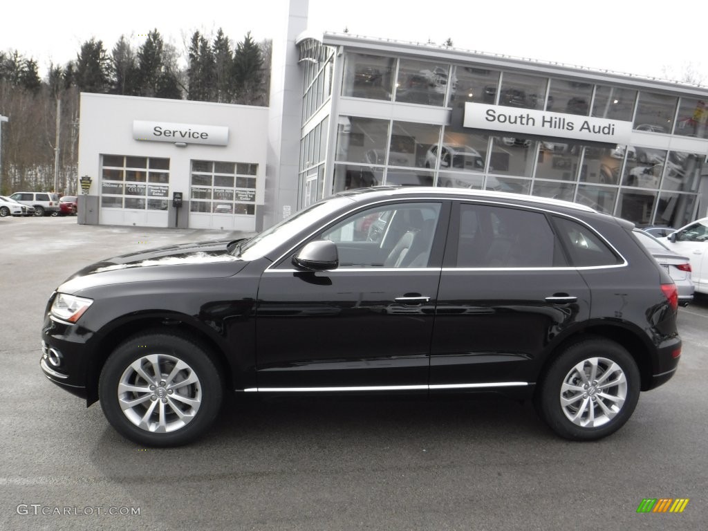 2016 Q5 2.0 TFSI Premium quattro - Mythos Black Metallic / Black photo #2